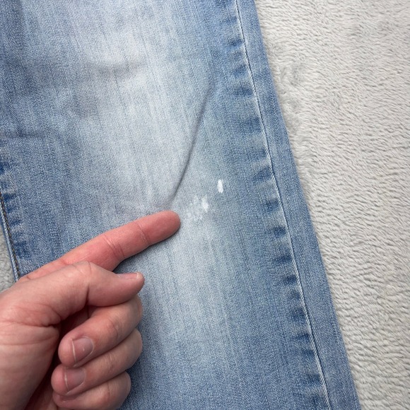 American Eagle Outfitters Mens Original Straight Jeans Light Wash 28x30 - Picture 4 of 11